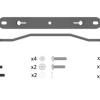 Aqua Illumination D-D OTM AI swivel arm for OTM rail (S size) 1